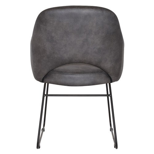 Lexington Sled Leather Armchairs