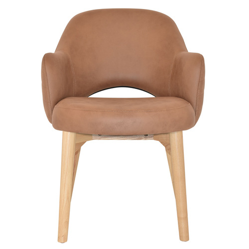 Lexington Upholstered Armchairs with Ash Wood Legs