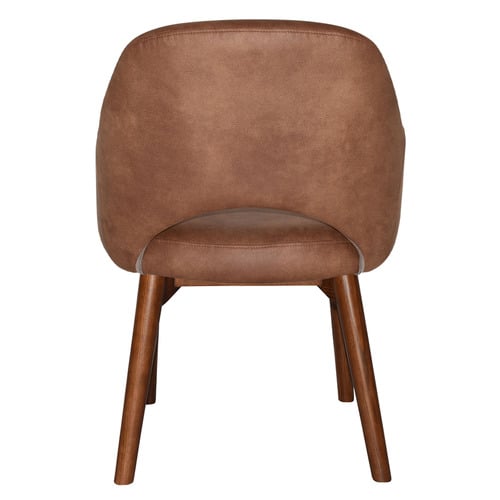 Lexington Leather Armchairs with Ash Wood Legs