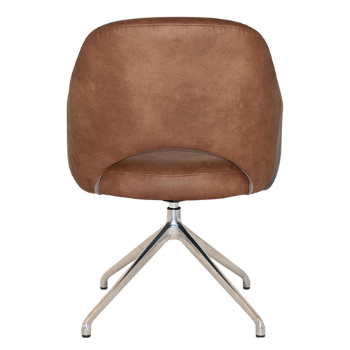 Lexington Trestle Leather Armchairs