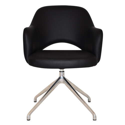 Lexington Trestle Vinyl Armchairs
