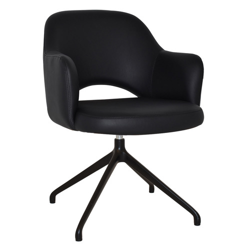 Lexington Trestle Vinyl Armchairs