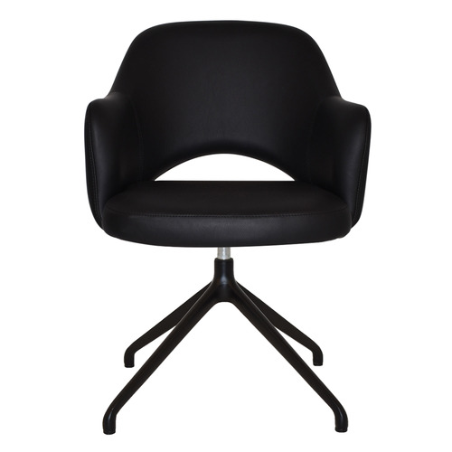 Lexington Trestle Vinyl Armchairs