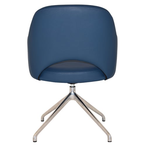 Lexington Trestle Vinyl Armchairs
