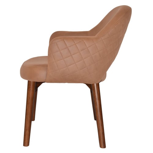 Lexington Upholstered Armchairs with Ash Wood Legs