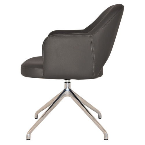 Lexington Trestle Vinyl Armchairs