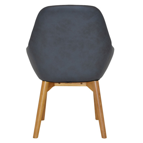 Bellevue Upholstered Armchairs with Ash Wood Legs