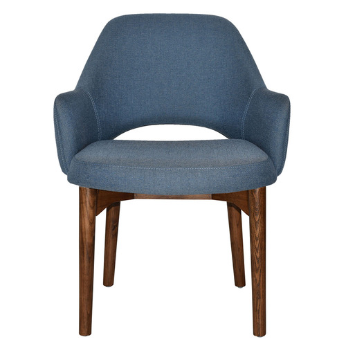 93cm Lexington Cotton-Blend Armchairs with Ash Wood Legs