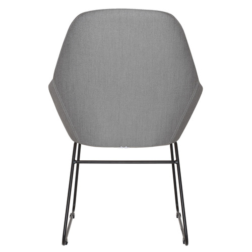 Bellevue Sled Cotton-Blend Armchairs