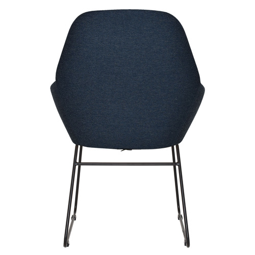Bellevue Sled Cotton-Blend Armchairs