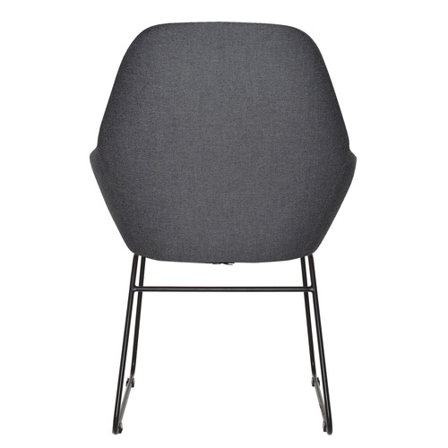 Bellevue Sled Cotton-Blend Armchairs