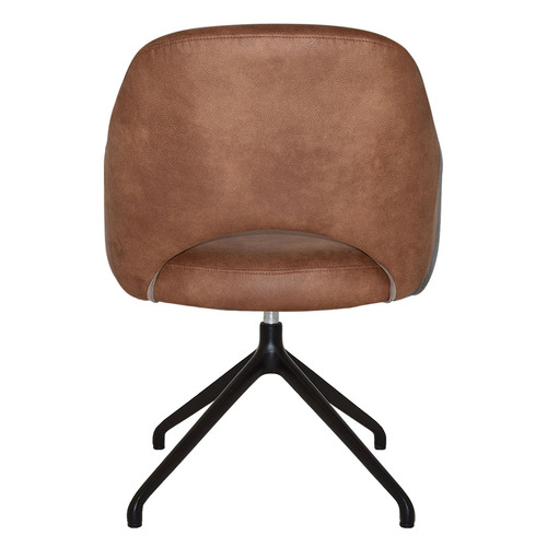 Lexington Trestle Leather Armchairs