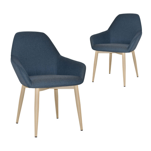 Bellevue Cotton-Blend Armchairs