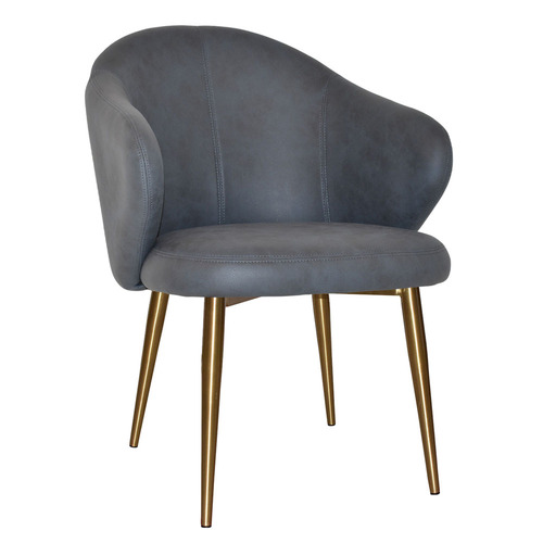 Scranton Stainless Steel Armchairs