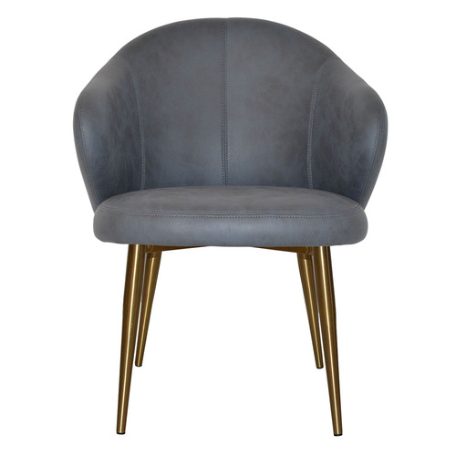 Scranton Stainless Steel Armchairs