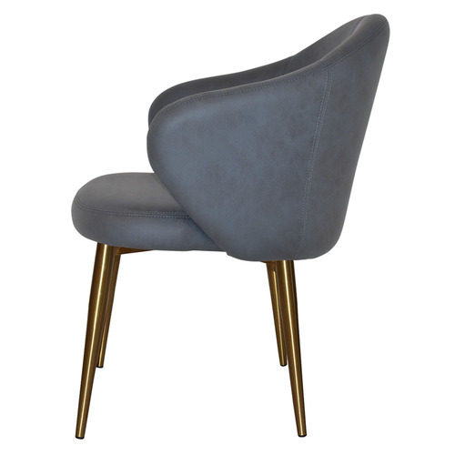 Scranton Stainless Steel Armchairs