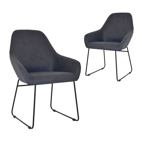 Bellevue Sled Armchairs