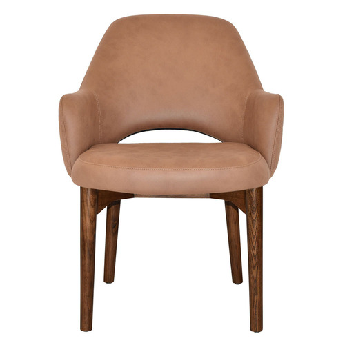 93cm Lexington Upholstered Armchairs with Ash Wood Legs