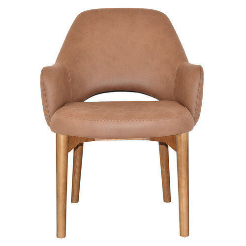 93cm Lexington Upholstered Armchairs with Ash Wood Legs