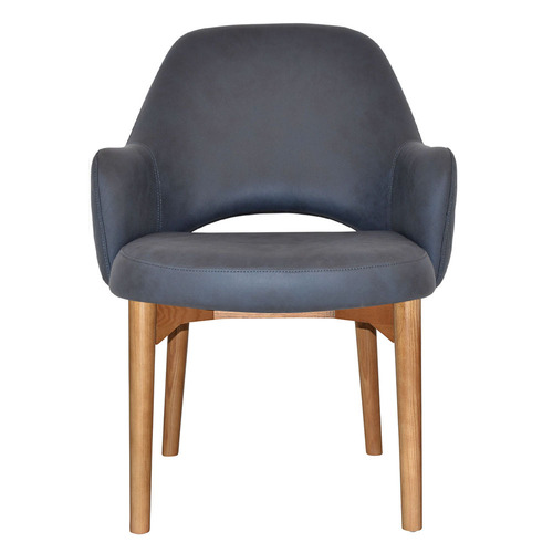 93cm Lexington Upholstered Armchairs with Ash Wood Legs