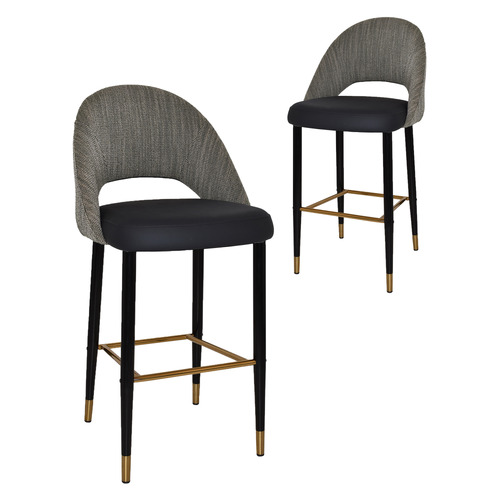 114cm Black Nala Bar Stool