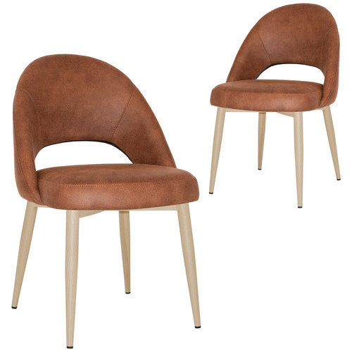 Aeson I Faux Leather Dining Chairs