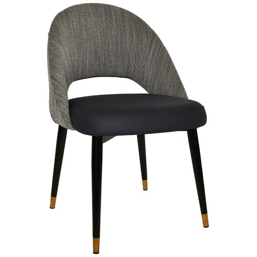 Black Aeson II Upholstered Dining Chairs