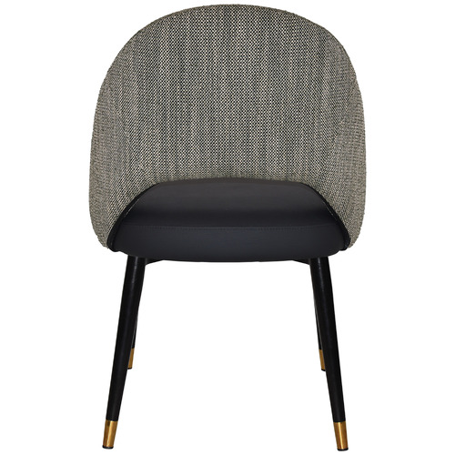 Black Aeson II Upholstered Dining Chairs