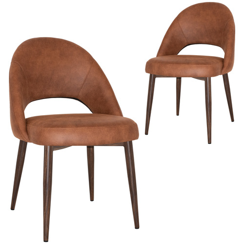 Aeson I Faux Leather Dining Chairs
