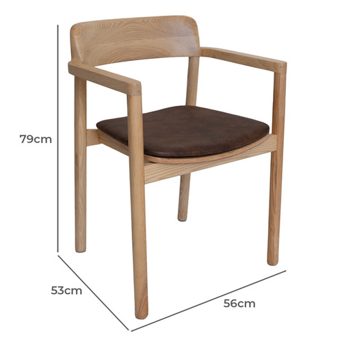 Trinity II Ash Wood Dining Chairs