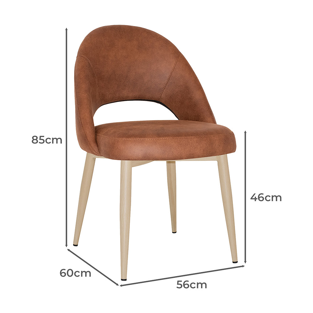 Aeson I Faux Leather Dining Chairs