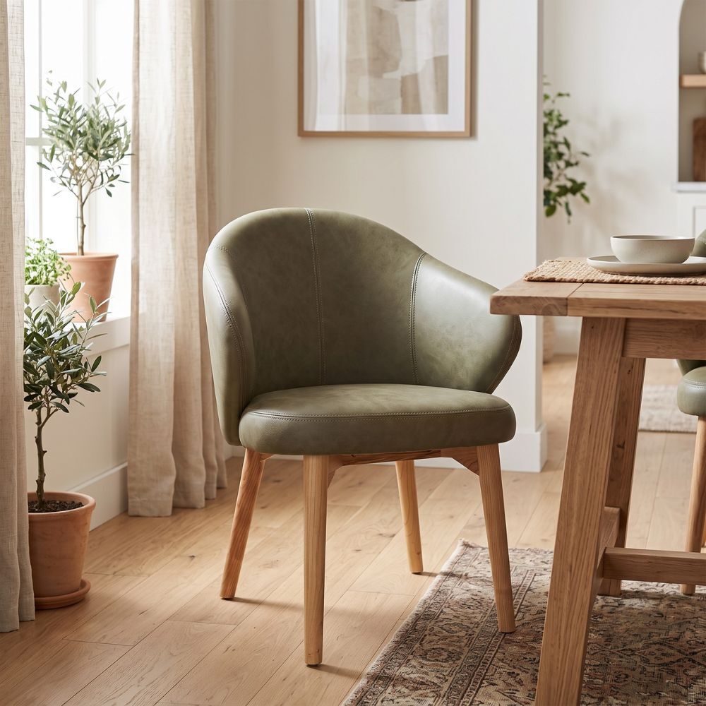 Scranton Ash Wood Armchairs