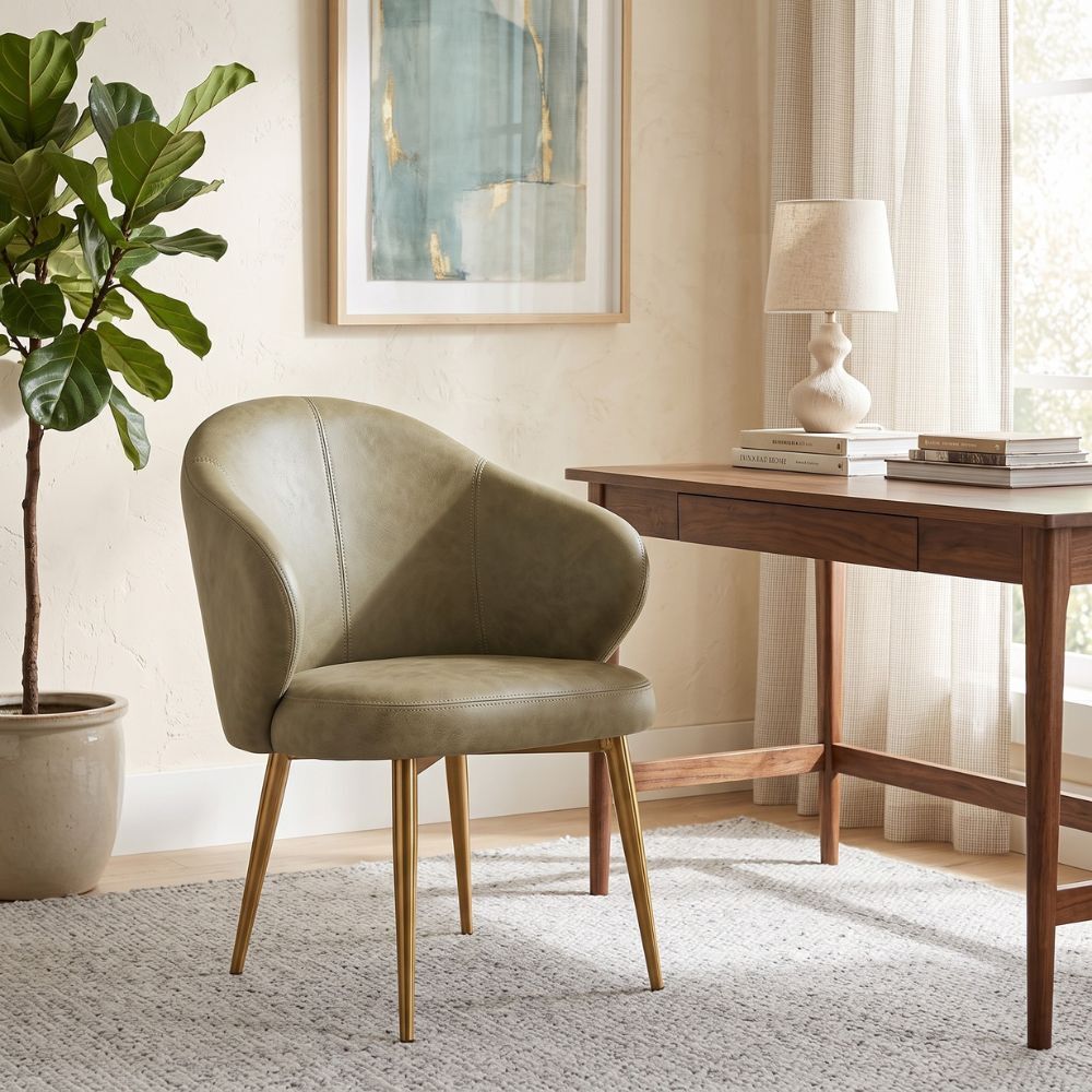 Scranton Stainless Steel Armchairs