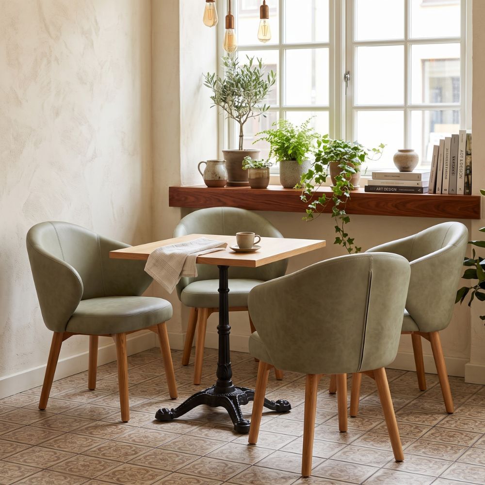 Scranton Ash Wood Armchairs