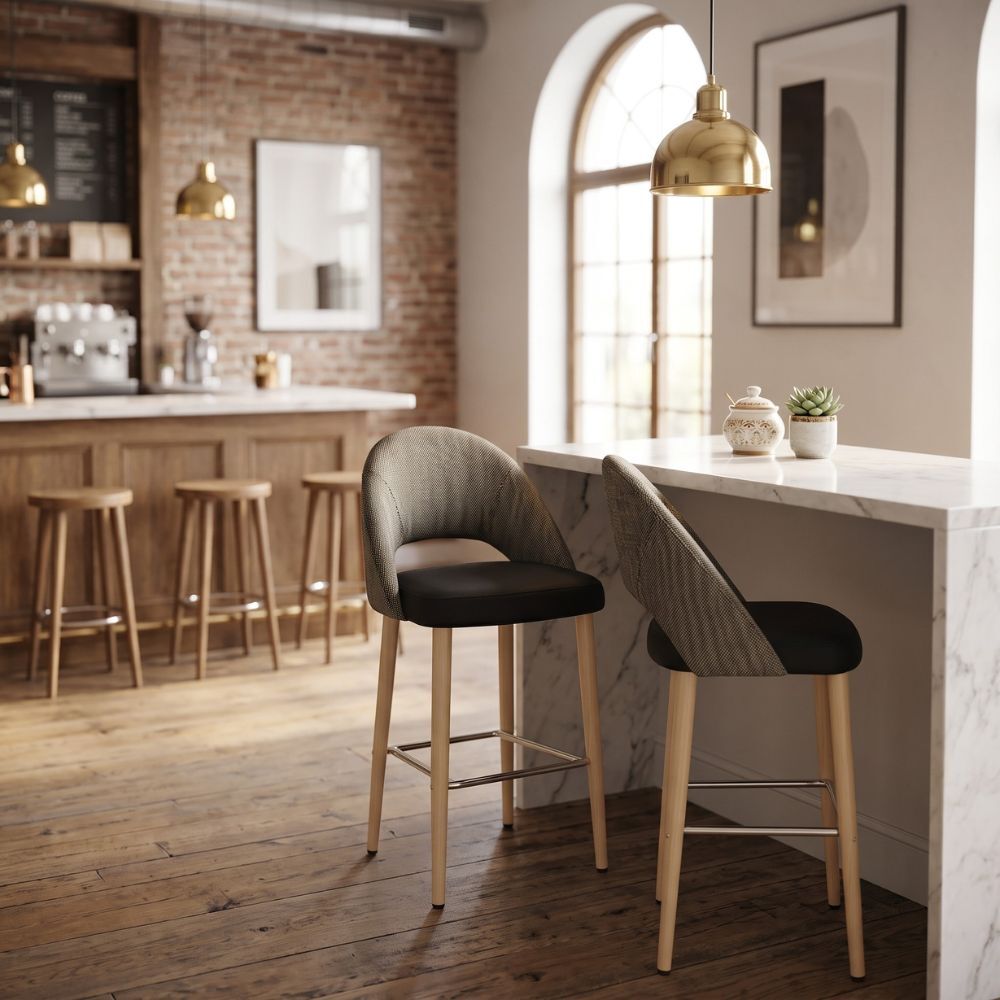 Callie Upholstered Bar Stools