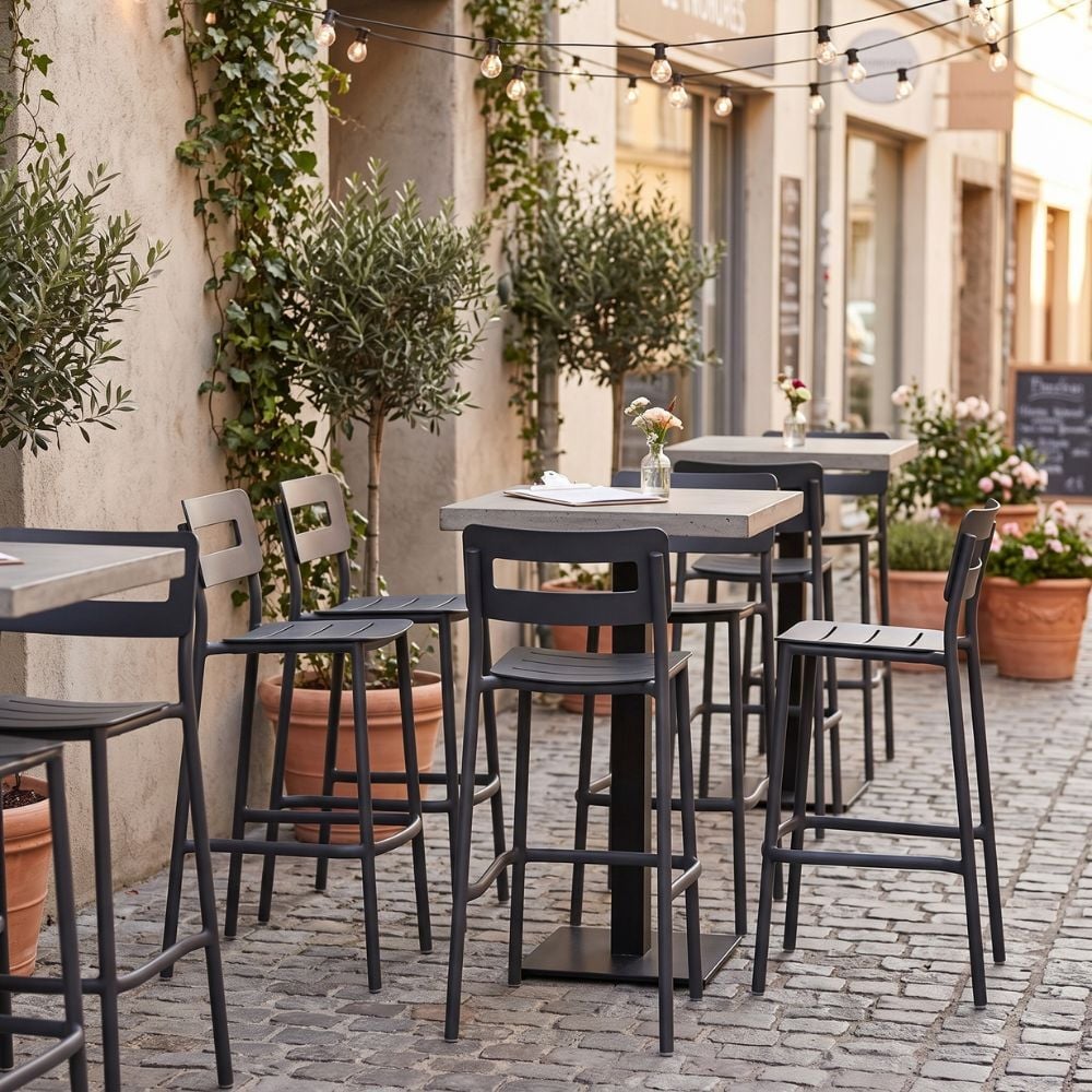 75cm Byron Outdoor Bar Stools