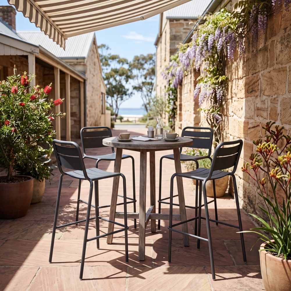 75cm Anthracite Harper Barstools