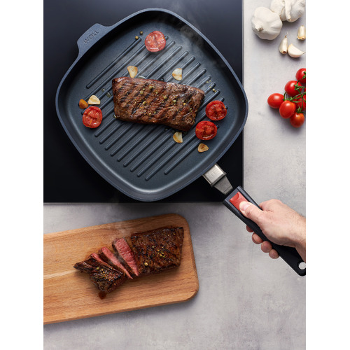 Diamond Lite 28cm Aluminium Induction Grill Pan