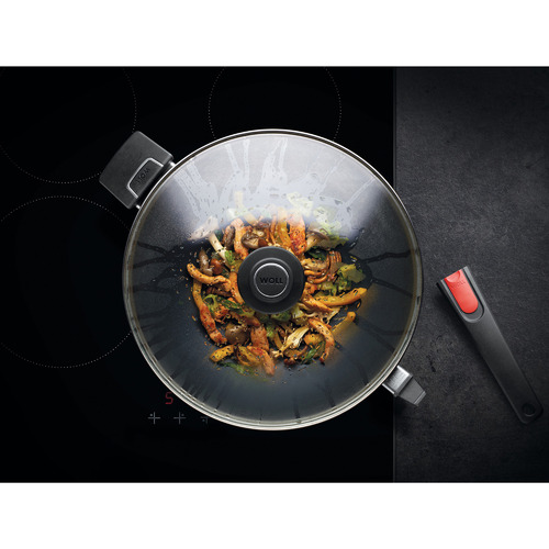 Diamond Lite 34cm Induction Wok with Lid