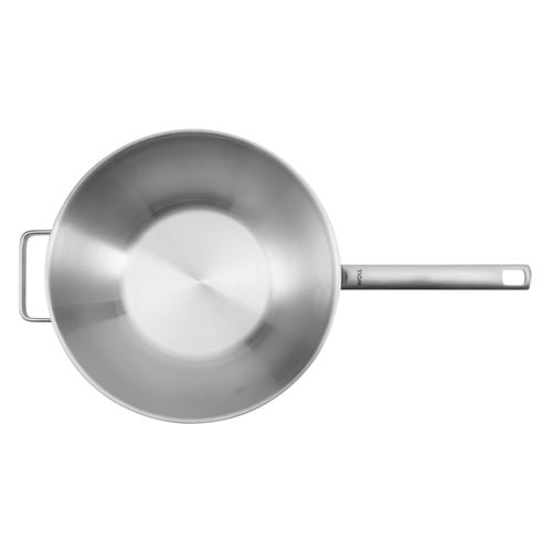 30cm Steel Wok With Lid