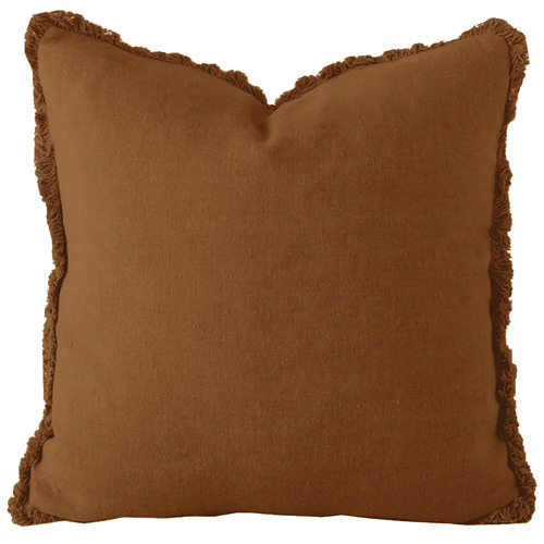 Zoey Square French Flax Linen Cushion