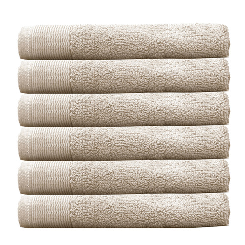Bambury Elvire Cotton Face Washers | Temple & Webster