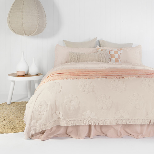 Bambury Shell Everlasting Cotton Coverlet Set | Temple & Webster