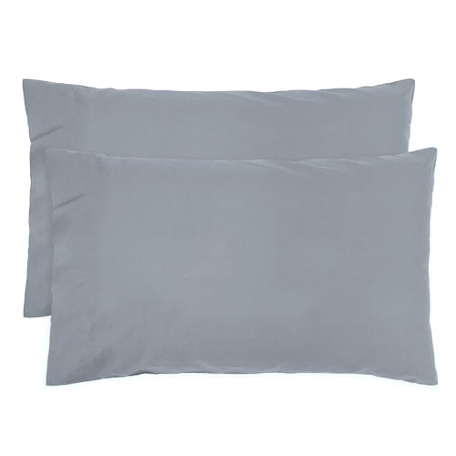 Steel Blue Temple Organic Cotton Pillowcases