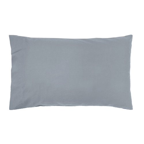 Steel Blue Temple Organic Cotton Pillowcases