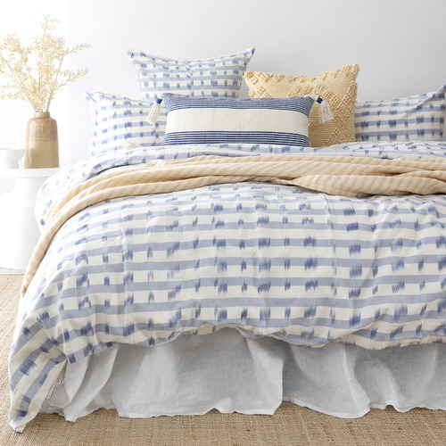 Bambury Amara Cotton Quilt Cover Set Temple & ster