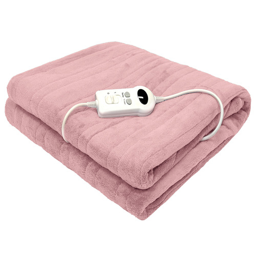 Bambury Fleece Heated Throw Temple & ster