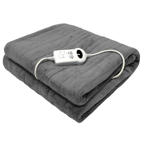 Bambury Fleece Heated Throw | Temple & Webster