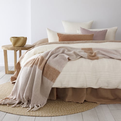 Lores Cotton-Blend Quilt Cover Set