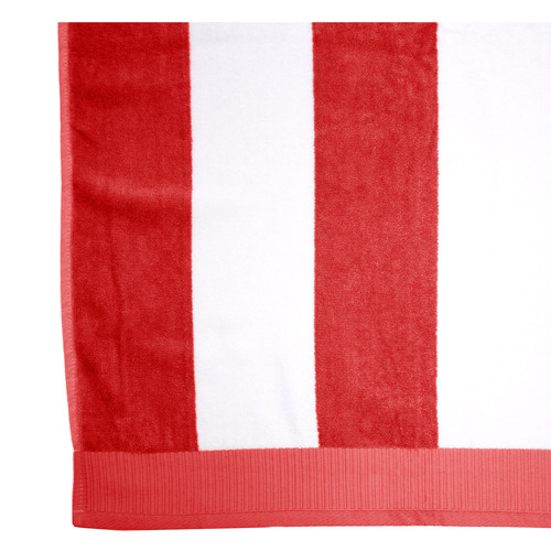 Poppy Classic Stripe Cotton Beach Towel